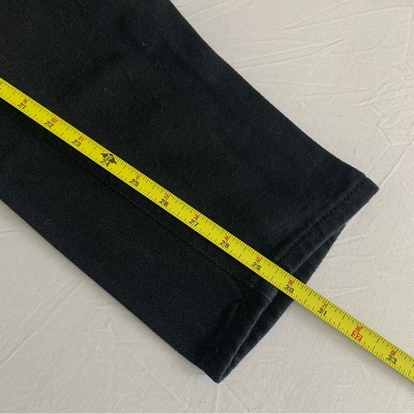 Shein Jeans Mens 30x32 Black Distressed Baggy Punk Rock Thrashed Skater Worn - Picture 13 of 13